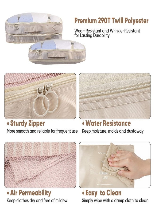 Anstore 9 Set Packing Cubes for Suitcases Travel Luggage Sets Packing Organizers, Travel Organizer Bags Luggage Organizer with Shoe/Tioletry/Laundry Bag - Image 4